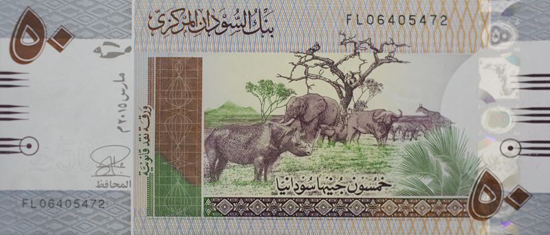 (50) Sudanese Pounds